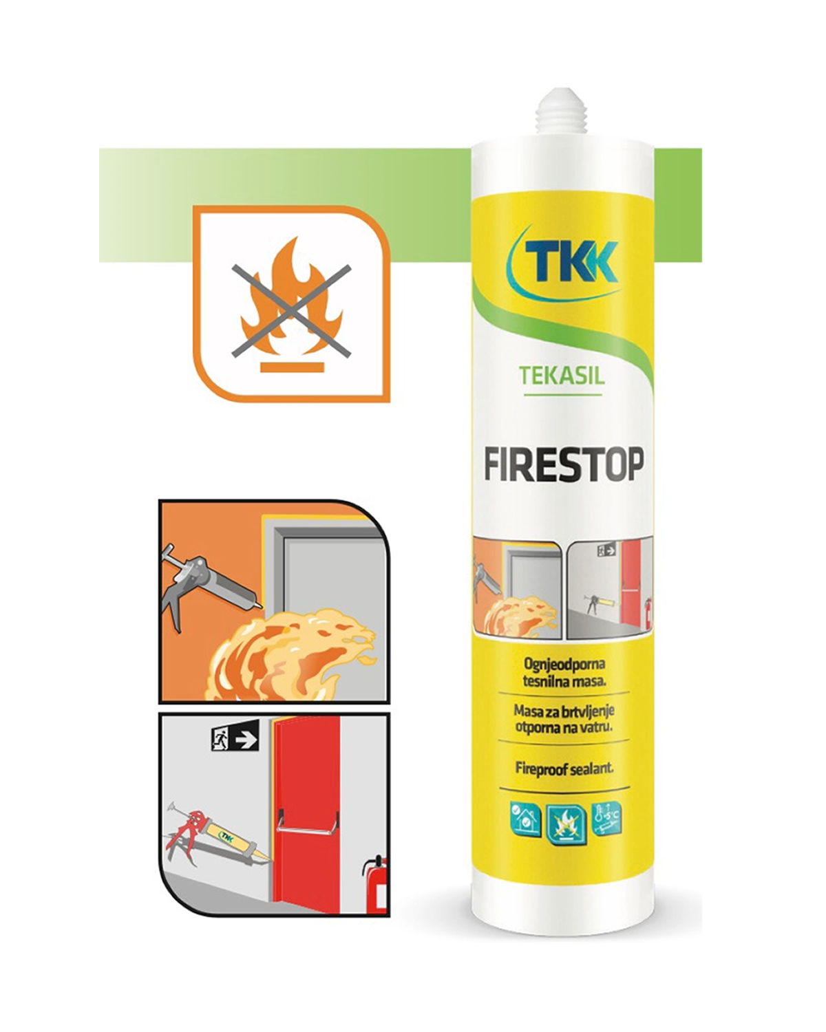 TKK Firestop Tekadom Silikon