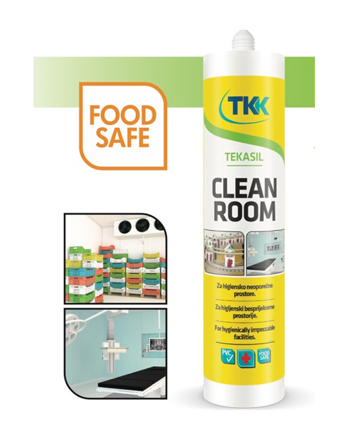 TKK Tekasil Clean Room Nötral Silikon